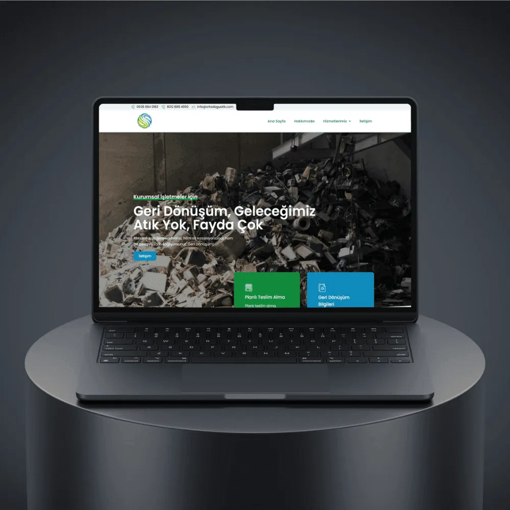 Ortadoğu Atık web sitesi tasarımı