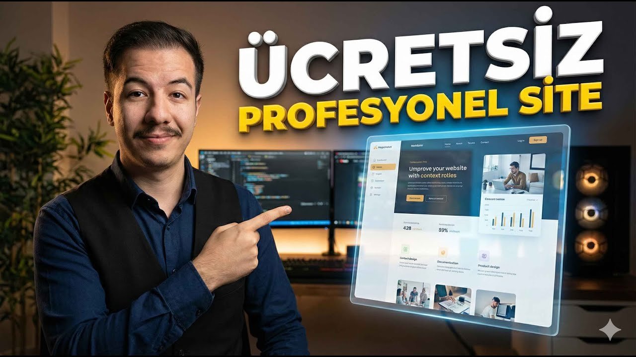 Elementor ile sıfırdan tek sayfa web sitesi tasarımı ekran görüntüsü