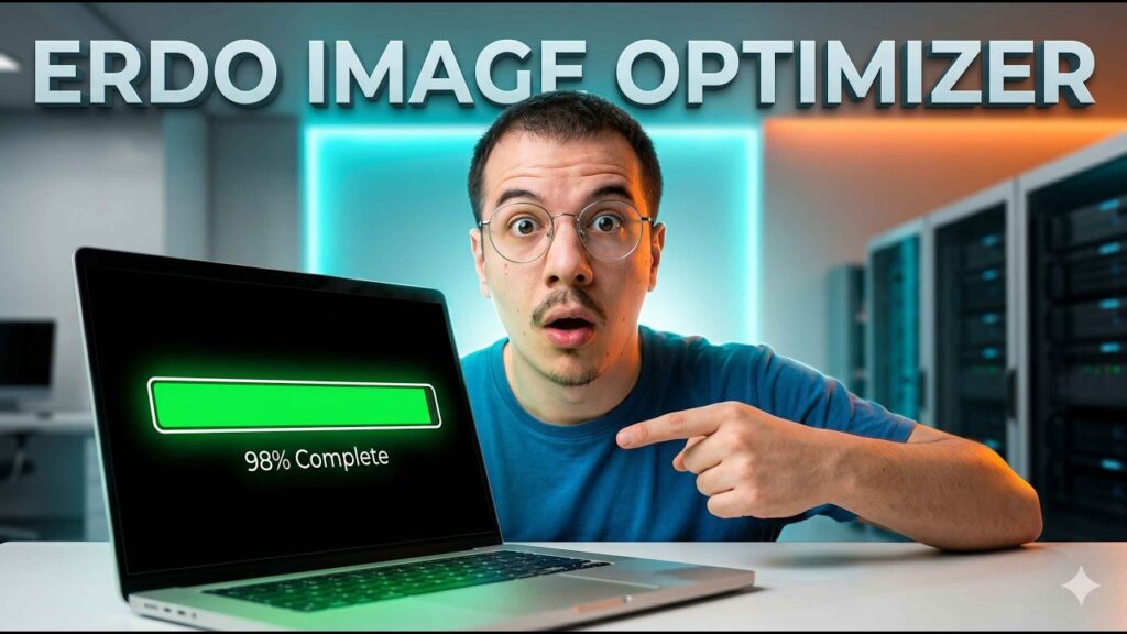 Erdo Image Optimizer eklentisi ile WordPress görsel optimizasyonu ve SEO rehberi görseli