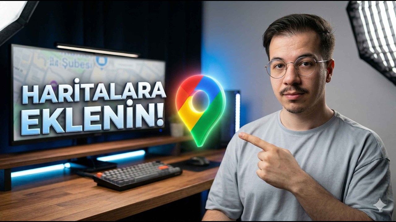 Google İşletme Profili oluşturma ve Google Haritalar'a işletme ekleme rehberi görseli