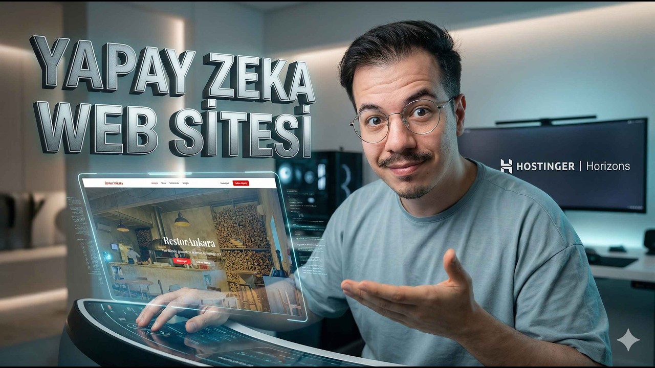 Hostinger Horizons ile yapay zeka kullanarak web sitesi oluşturma